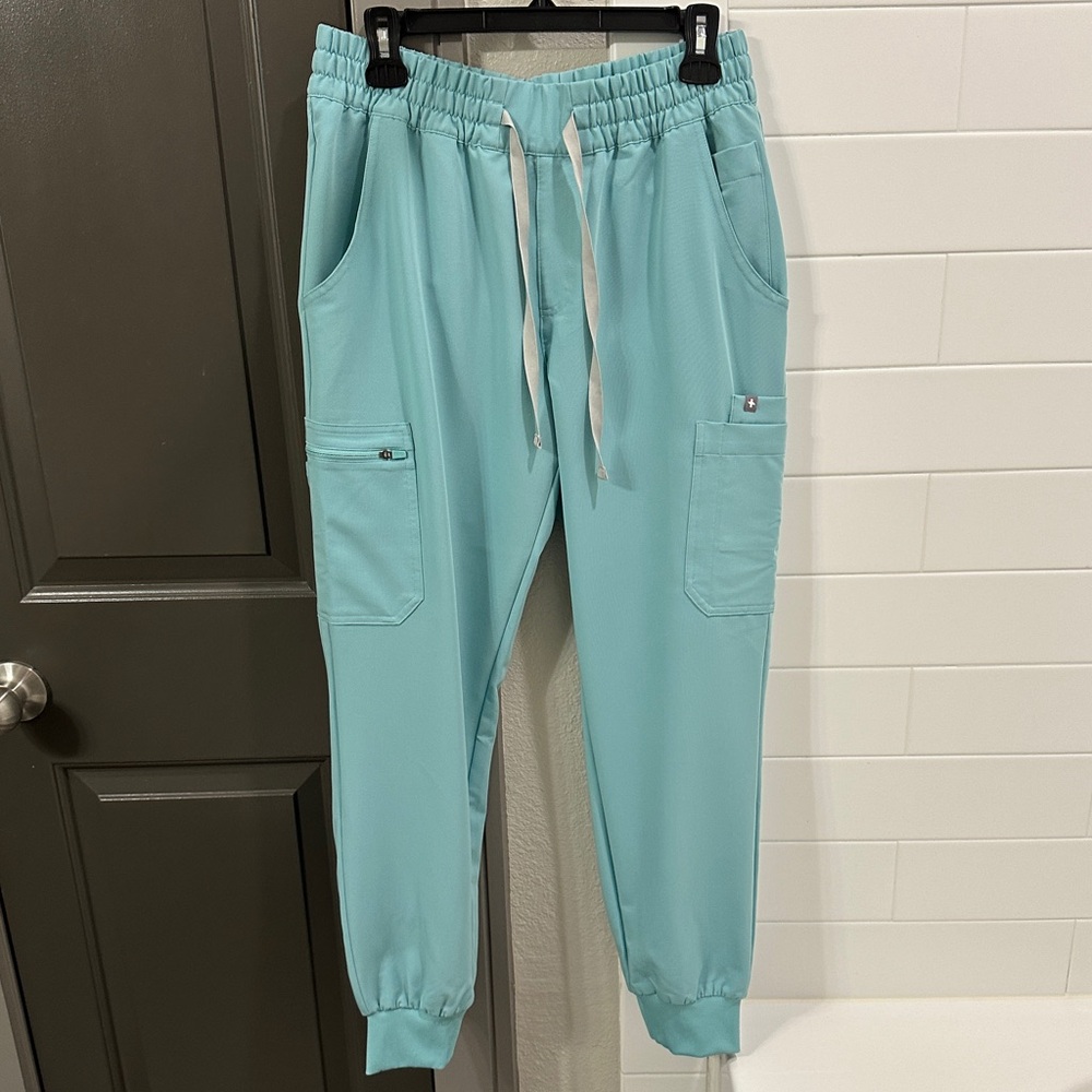FIGS Seaglass Uman Relaxed Jogger M NWOT